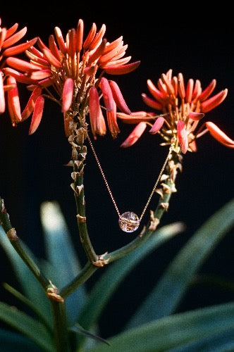 Rutilated Quartz Double AromaJewel Globe